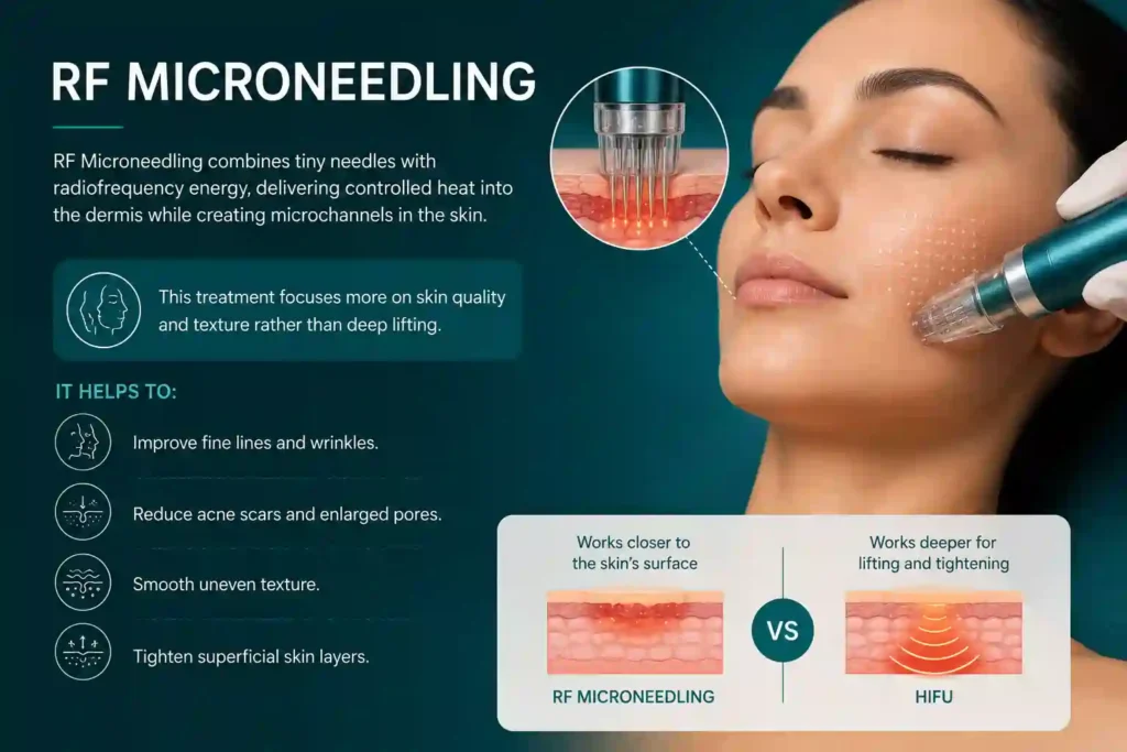 What Does RF Microneedling Do That HIFU Alone Cannot Oxted