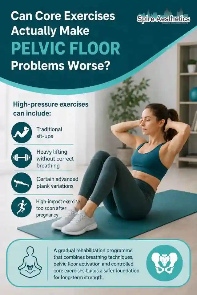 Can Strengthening Your Core Alone Actually Make Pelvic Floor Problems Worse Oxted?